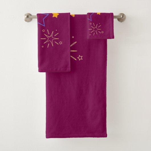 Serviette Stars (En situation)