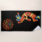 Serviette Sun Kokopelli Southwestern Beach (Devant)