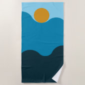 Serviette Sunny Cotton Beach (Devant)