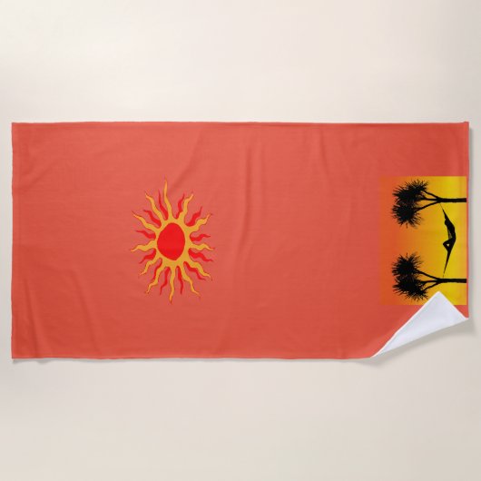 Serviette Sunshine Beach (Devant)