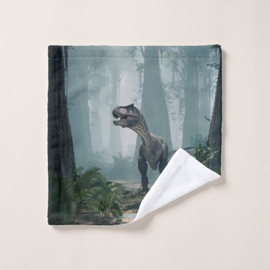 Serviette T-Rex (Gant de toilette)