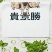 Serviette Takakeisho sumo basho (Plié)