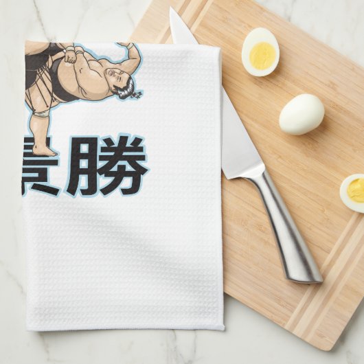 Serviette Takakeisho sumo basho (Quart Plié)