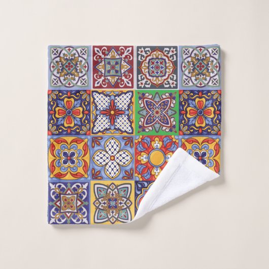 Serviette Talavera Design-1 (Gant de toilette)