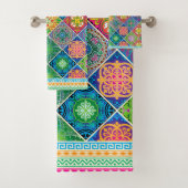 Serviette Talavera Motif-2 (En situation)