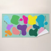 Serviette - Temps de bain (Serviette de bain)