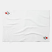 Serviette - tennis d'amour (Horizontal)