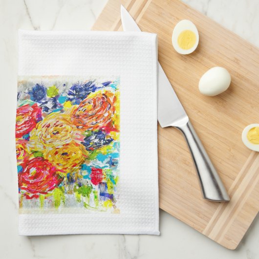 Serviette Thé À Impressions Durables (Quart Plié)