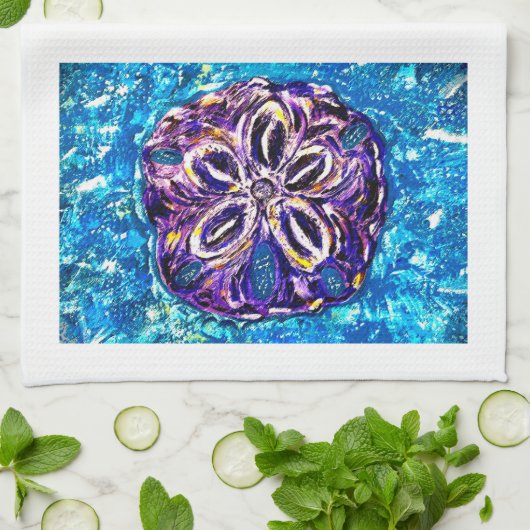 Serviette Thé Dollar De Sable (Plié)