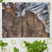 Serviette Tigre (Plié)