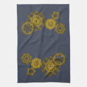 Serviette tissée à mécanisme d'horlogerie (Vertical)