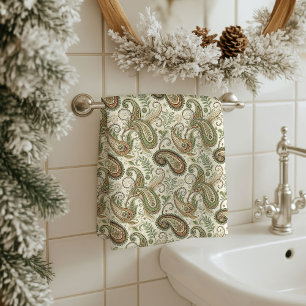 Serviette Tons Terreux Cadeau Bohème pour les Proc
