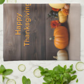 Serviette traditionnelle de cuisine Thanksgiving (Plié)