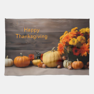 Serviette traditionnelle de cuisine Thanksgiving