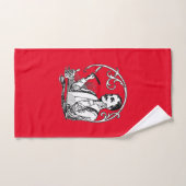 Serviette traditionnelle de rasoir (Serviette à main)