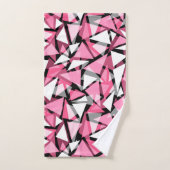 Serviette Triangles géométriques sans couture form (Serviette à main)