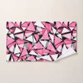 Serviette Triangles géométriques sans couture form (Serviette à main)