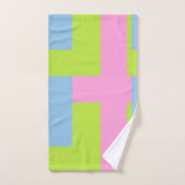 Serviette tricolore (Serviette à main)
