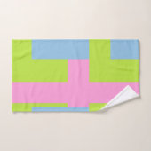 Serviette tricolore (Serviette à main)