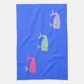 Serviette Trio Baleine Bébé (Vertical)