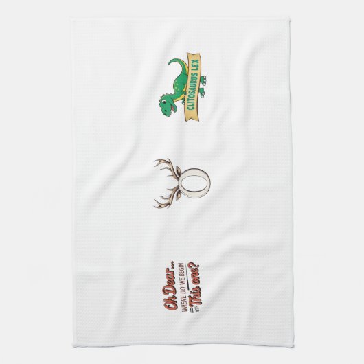 Serviette Trio Thé (Vertical)