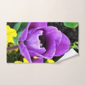 Serviette Tulip Violet (Serviette à main)