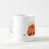Serviette Turban de Spa pour Capybara Mignon Mug (Devant gauche)