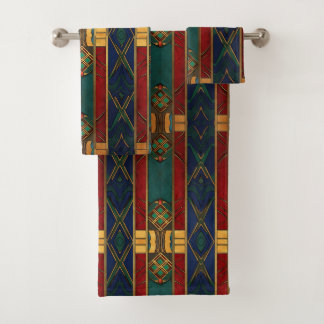 Serviette unique Motif Afrocentrique