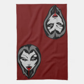 Serviette Vampire Halloween Cool Serviettes de thé (Vertical)