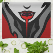 Serviette Vampire Halloween Cool Serviettes de thé (Plié)