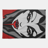 Serviette Vampire Halloween Cool Serviettes de thé (Horizontal)