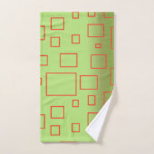 Serviette verte (Serviette à main)
