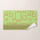 Serviette verte (Serviette à main)