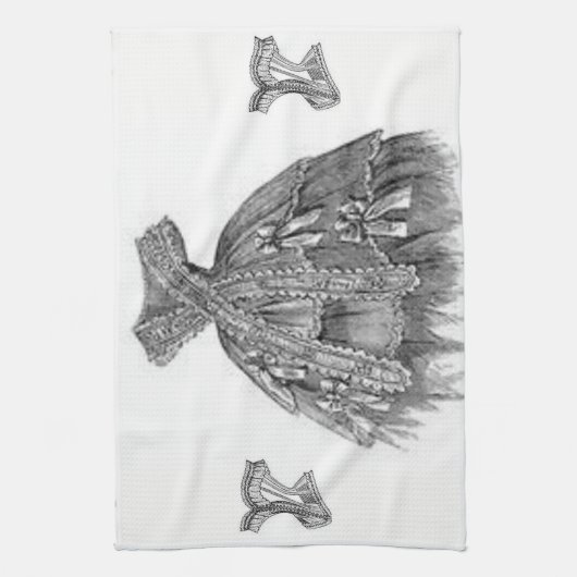 Serviette vintage (Vertical)