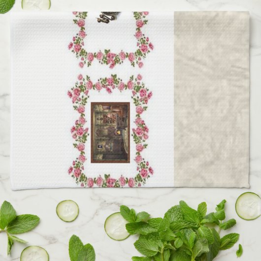 Serviette vintage (Plié)