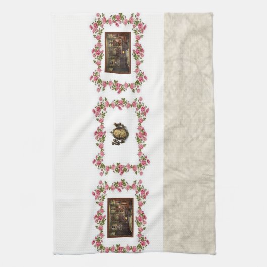 Serviette vintage (Vertical)