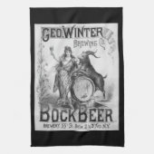 Serviette vintage Bock Beer Bar (Vertical)