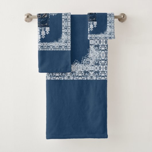 Serviette vintage romantique (En situation)