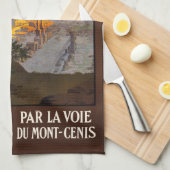 Serviette Vintage Rome Italie (Quart Plié)