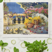 Serviette Vintage Sanremo Italie (Plié)