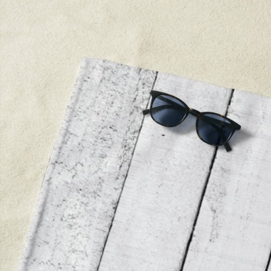 Serviette vintage Scallop Shell Beach (En situation)