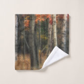 Serviette Woodsy d'automne (Gant de toilette)