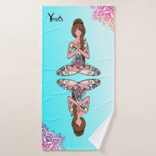 Serviette Yoga (Serviette de bain)