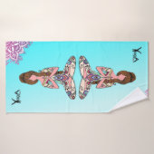 Serviette Yoga Badhanddoek (Badhanddoek)