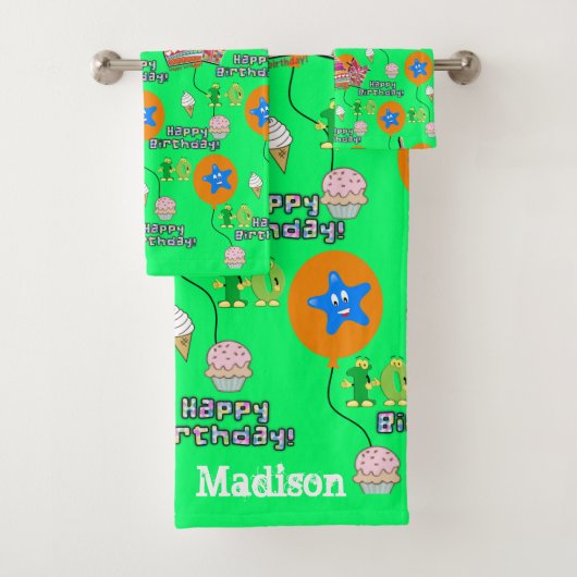 Serviettes, #10 Joyeux 10e anniversaire (En situation)