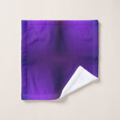 Serviettes à dégradé violet  (Gant de toilette)