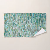 Serviettes à la maison côtières de Bath de gouttes (Serviette à main)