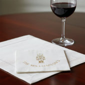 Serviettes à l'huile de caissons personnalisées