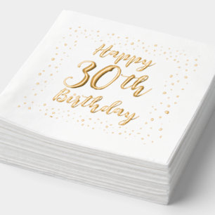 Serviettes à l'huile empilée sur mesure pour Anniv