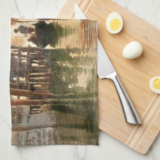 Serviettes à main de Roussoff à Venise (Quart Plié)